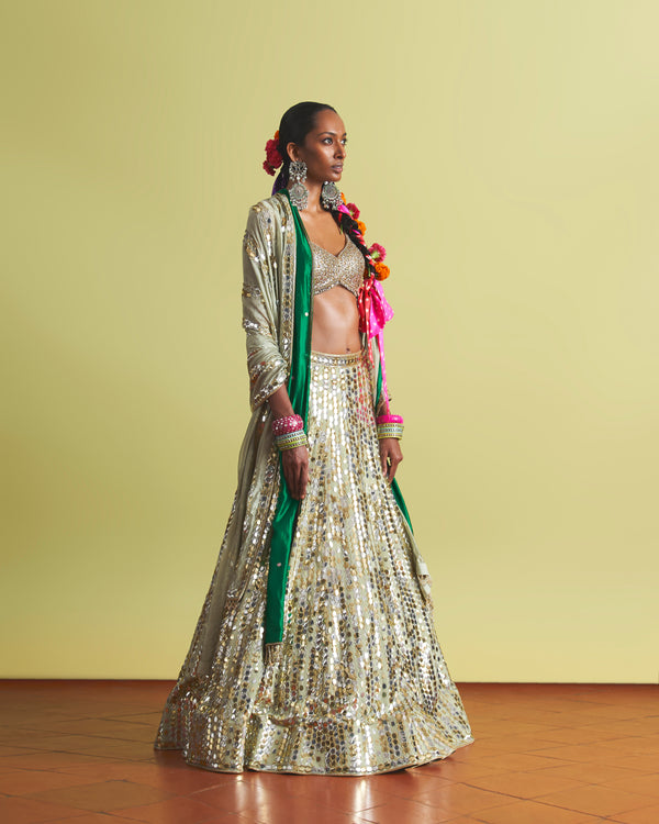 Seher Blouse, Lehenga, Dupatta