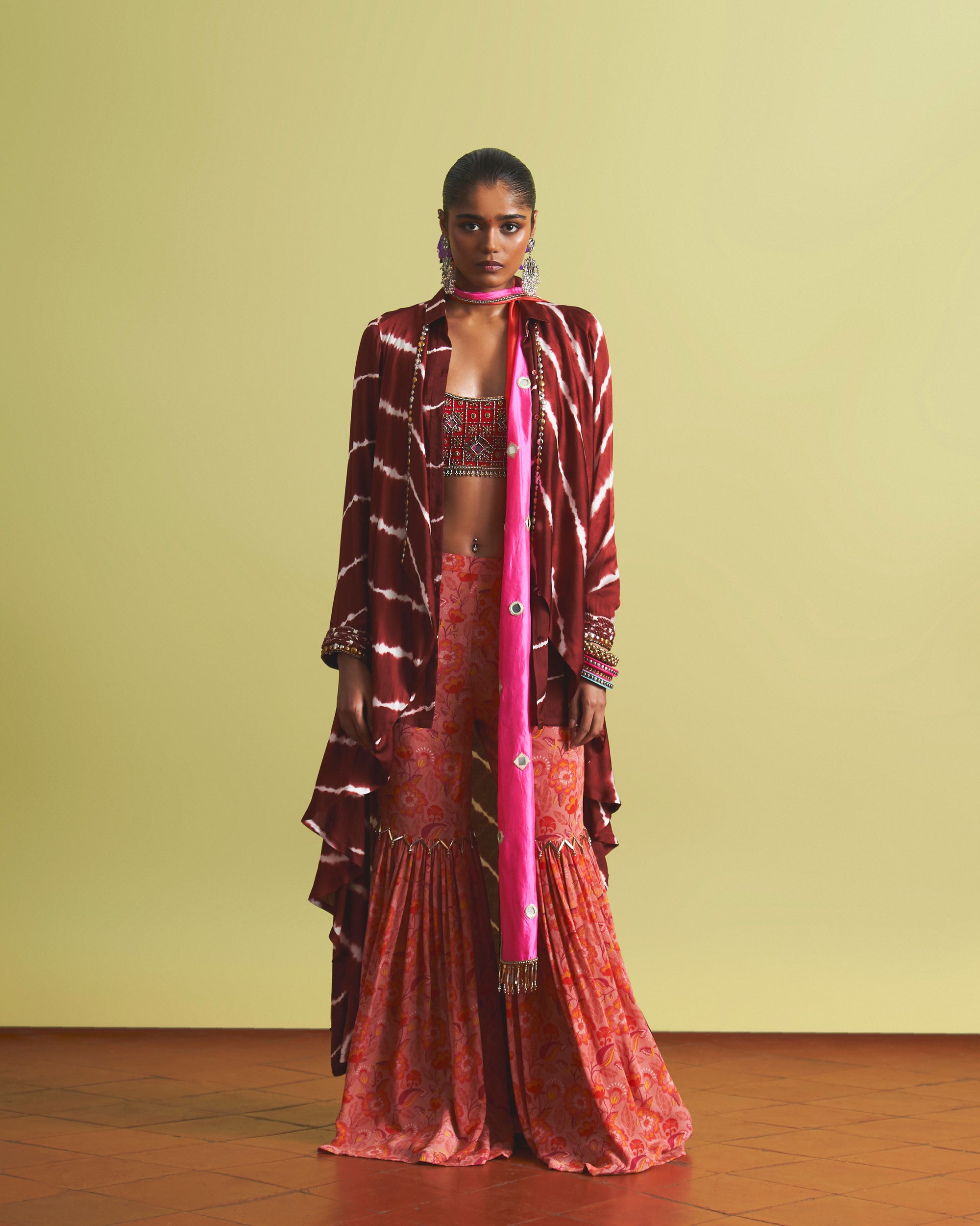 Siena Jacket, Cerise Pant