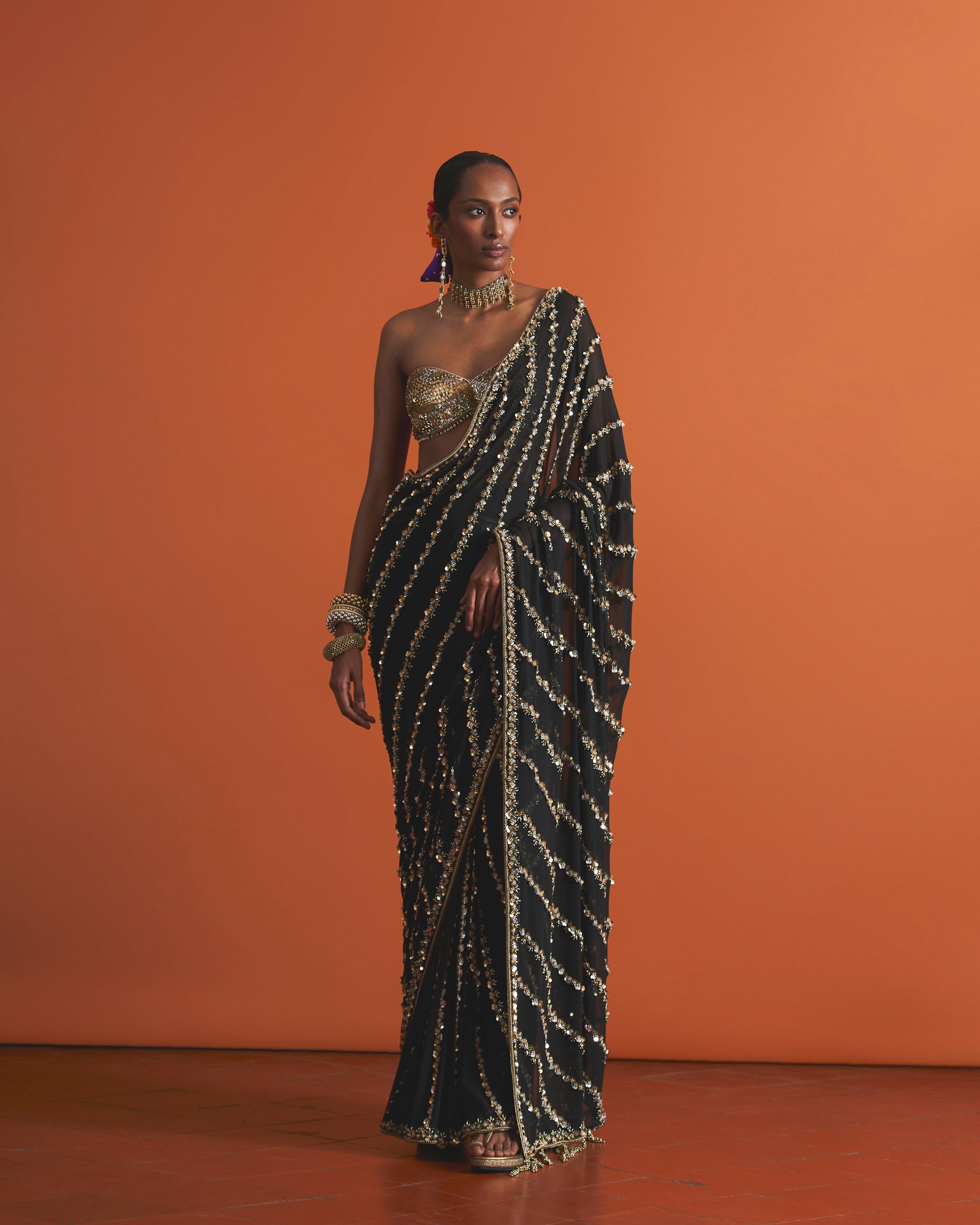 Cabochon Fuschia Sari