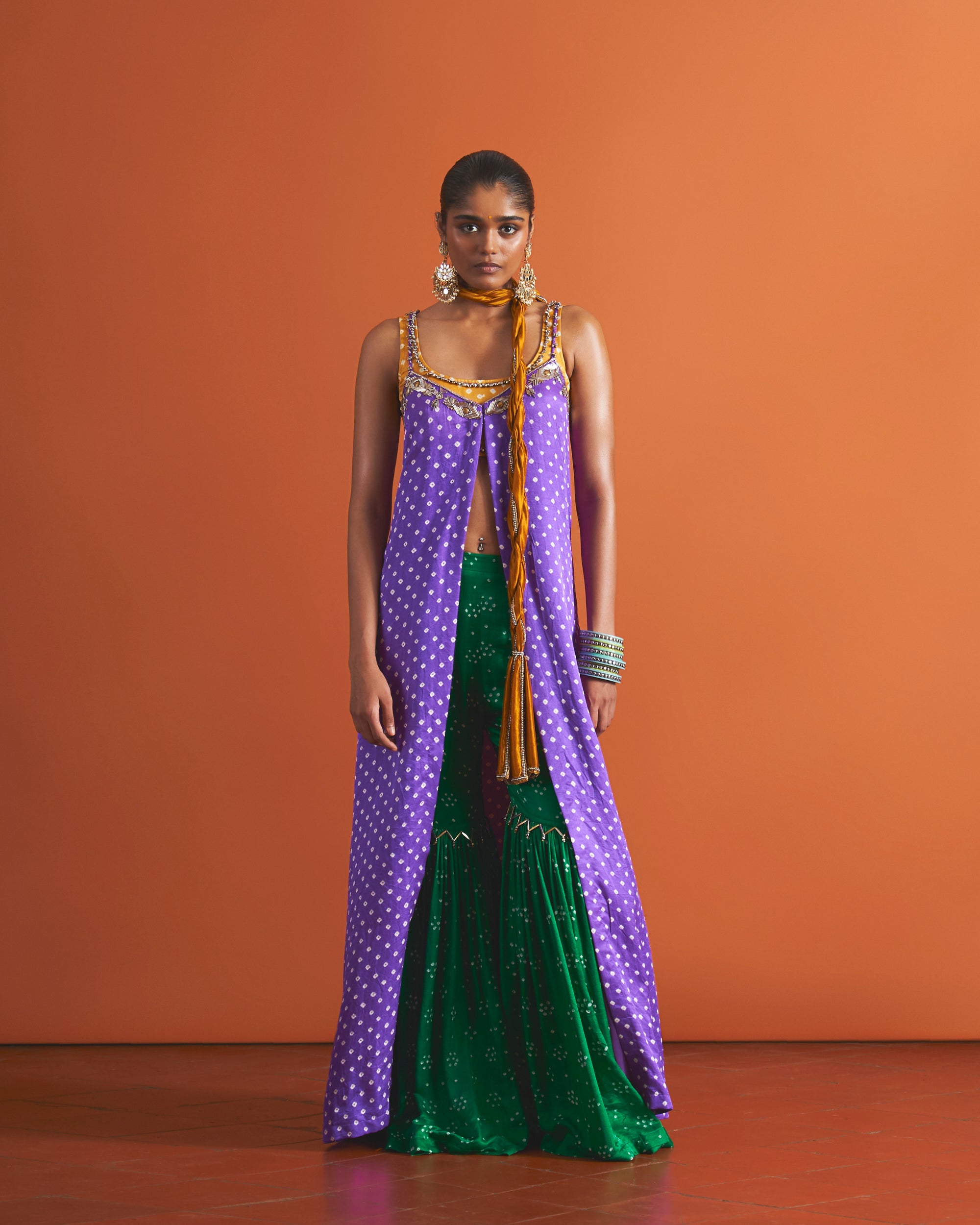 Viola Slip & Palm Pants