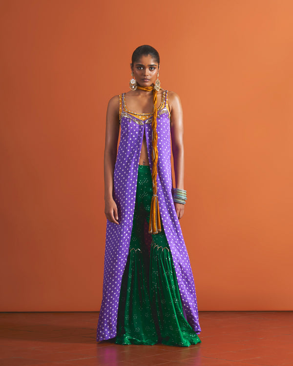 Viola Slip & Palm Pants