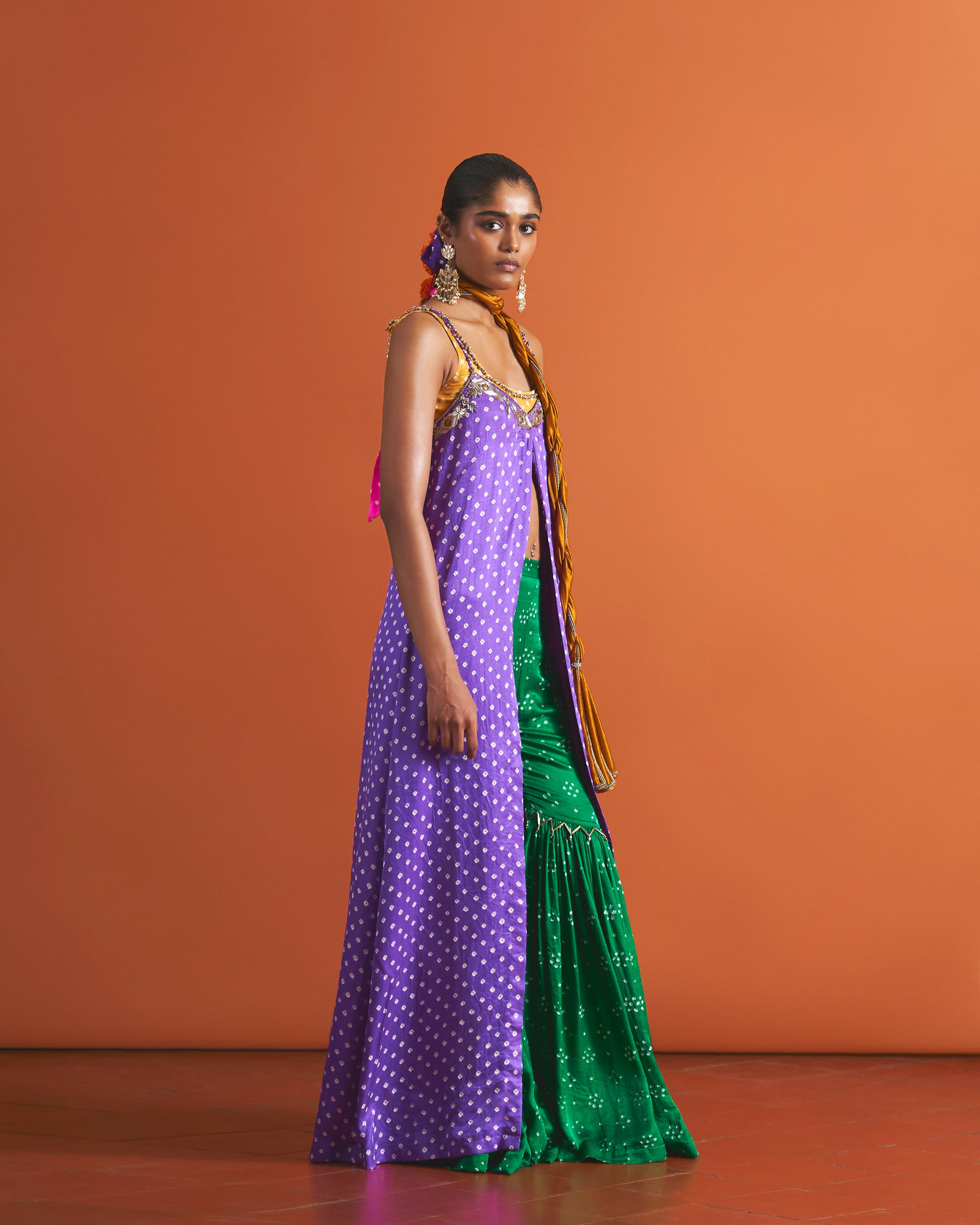 Viola Slip & Palm Pants