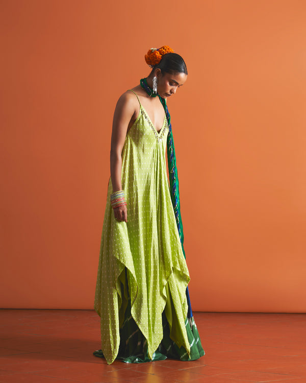 Peepul Kurta, Emerald Pants