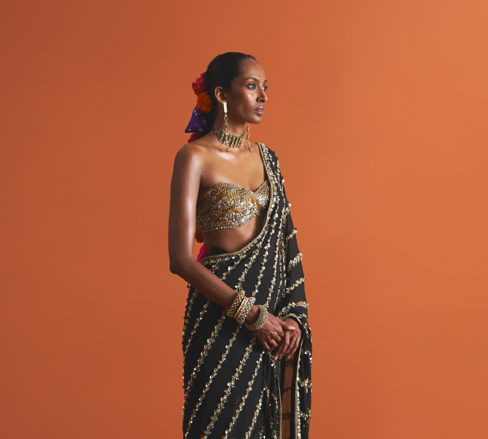 Cabochon Fuschia Sari