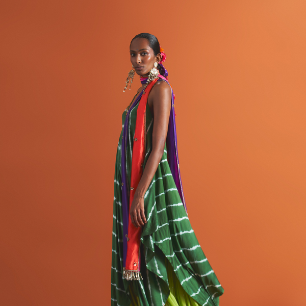 Emerald Kurta, Sage Pants